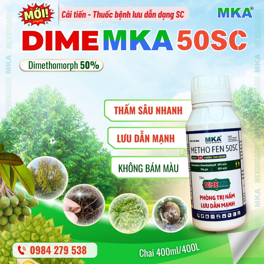 Dime SC MKA hoạt chất Dimethomorph